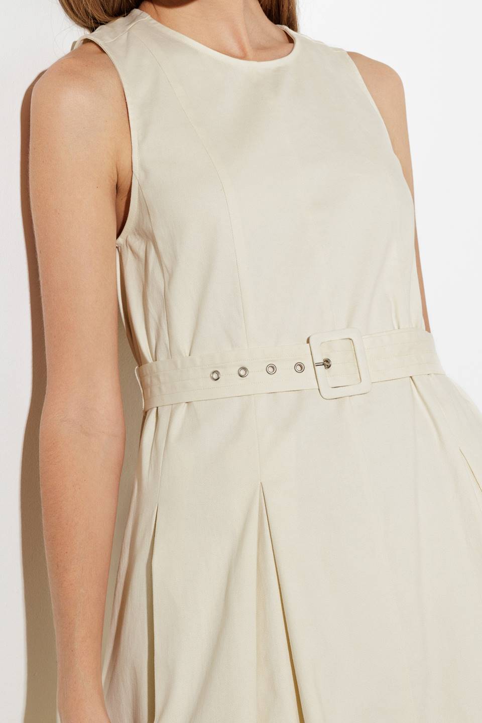 VESTIDO MIDI TEJIDO SOBRE LAS AGUAS