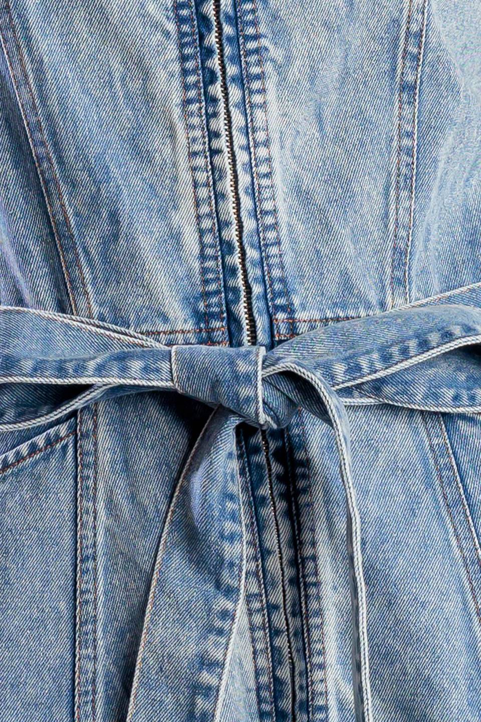 SUNSHINE STATE OF MIND INDIGO DENIM DRESS - MaraFormigone