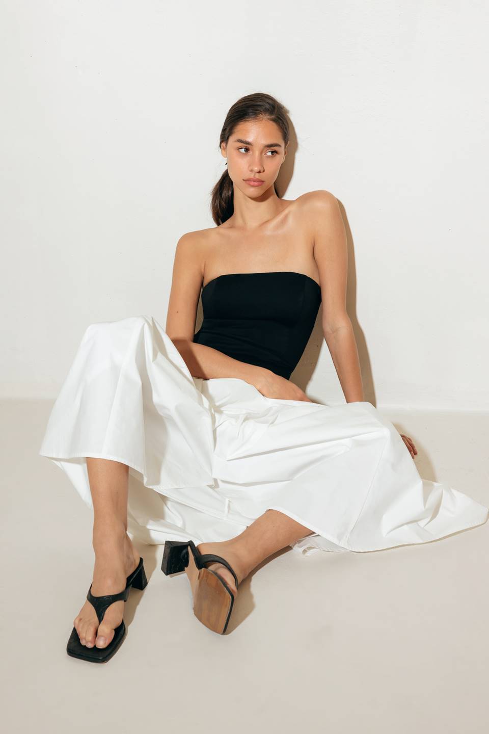 SHIFT STUDIO SOLID MIDI DRESS - MaraFormigone