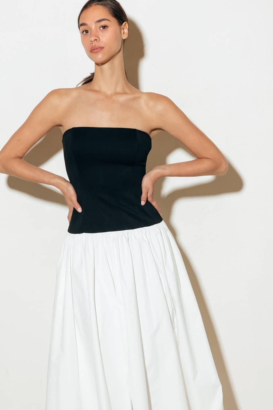 SHIFT STUDIO SOLID MIDI DRESS - MaraFormigone