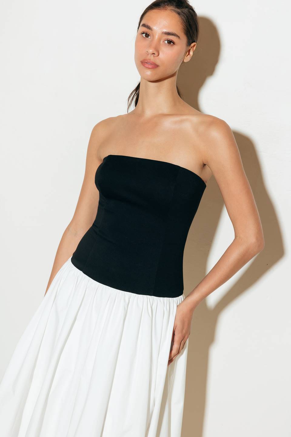 SHIFT STUDIO SOLID MIDI DRESS - MaraFormigone