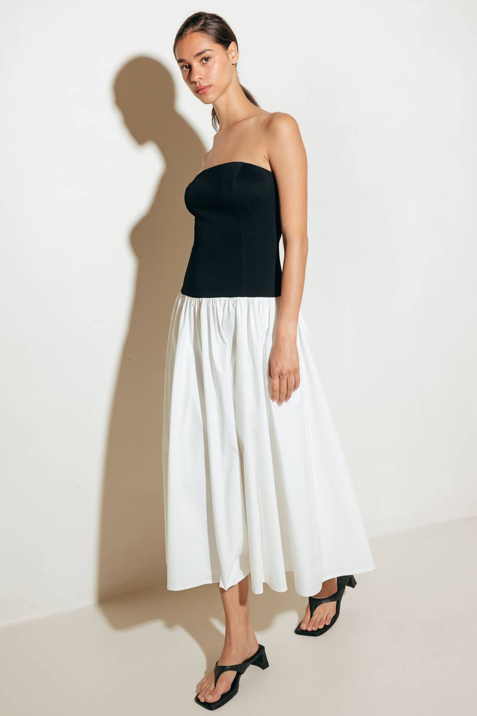 SHIFT STUDIO SOLID MIDI DRESS - MaraFormigone