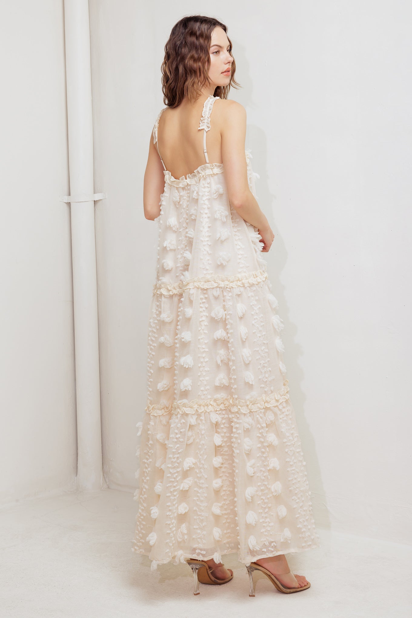 CLOUD NINE GOWN WOVEN ANKLE DRESS - MaraFormigone