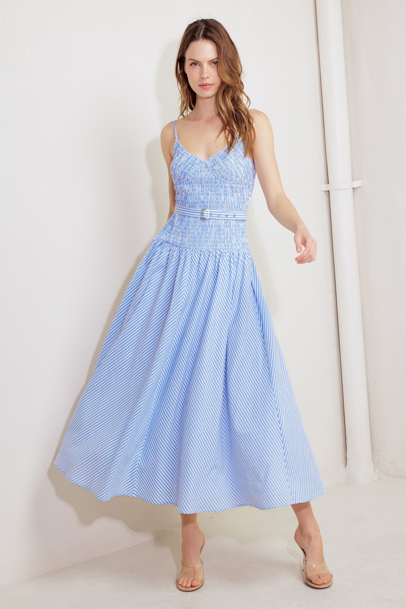 VESTIDO MIDI CITY BREEZE EM TECIDO