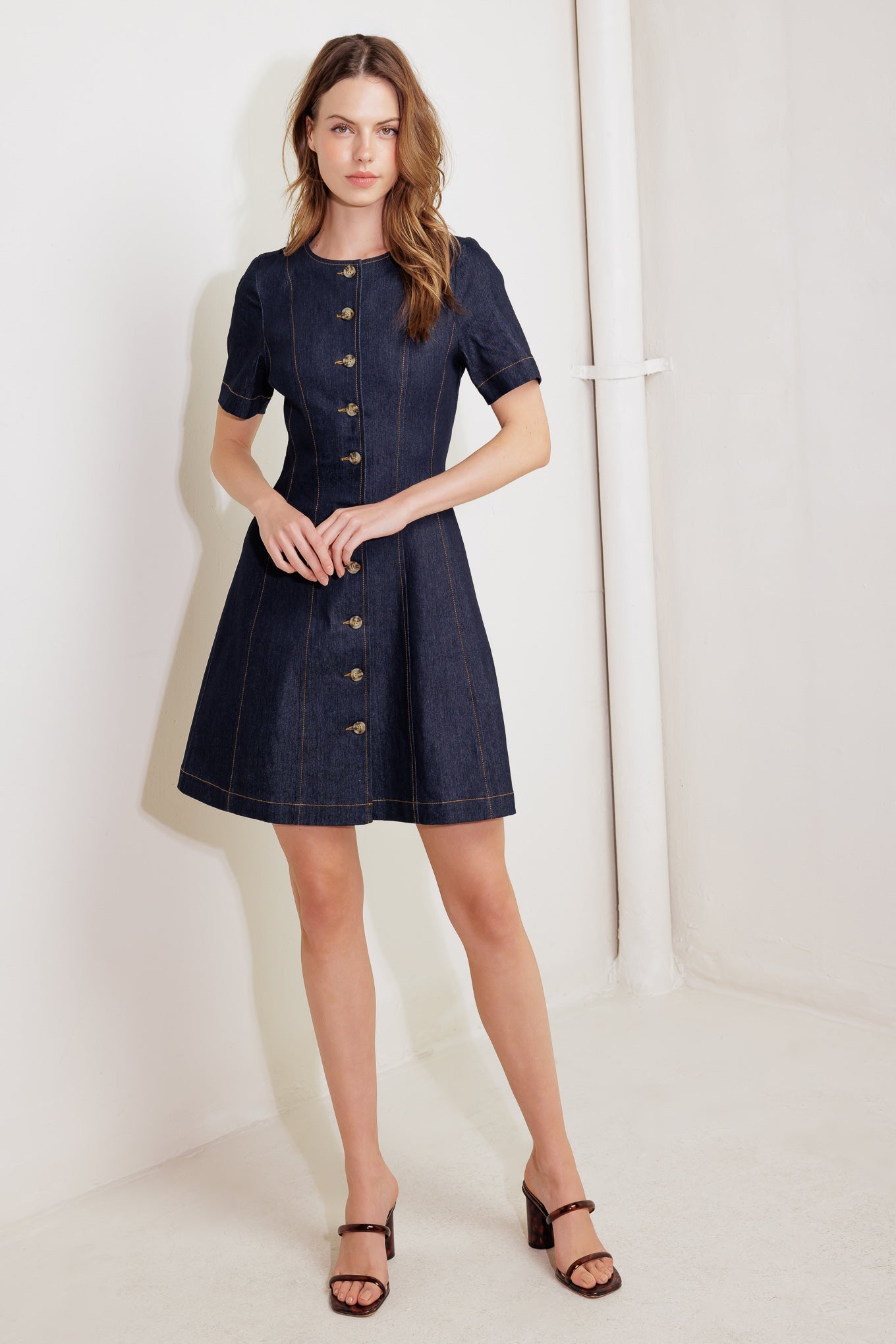 MINIVESTIDO MEZCLILLA INDIGO TEMPO