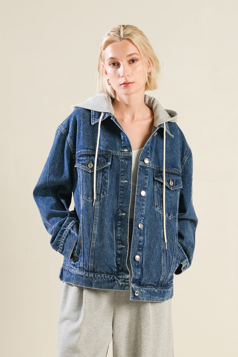 CROSS YOUR MIND DENIM JACKET - MaraFormigone