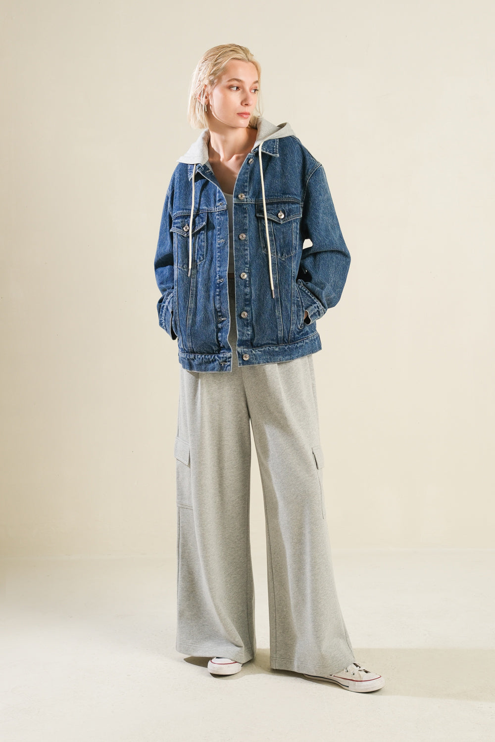 CROSS YOUR MIND DENIM JACKET - MaraFormigone