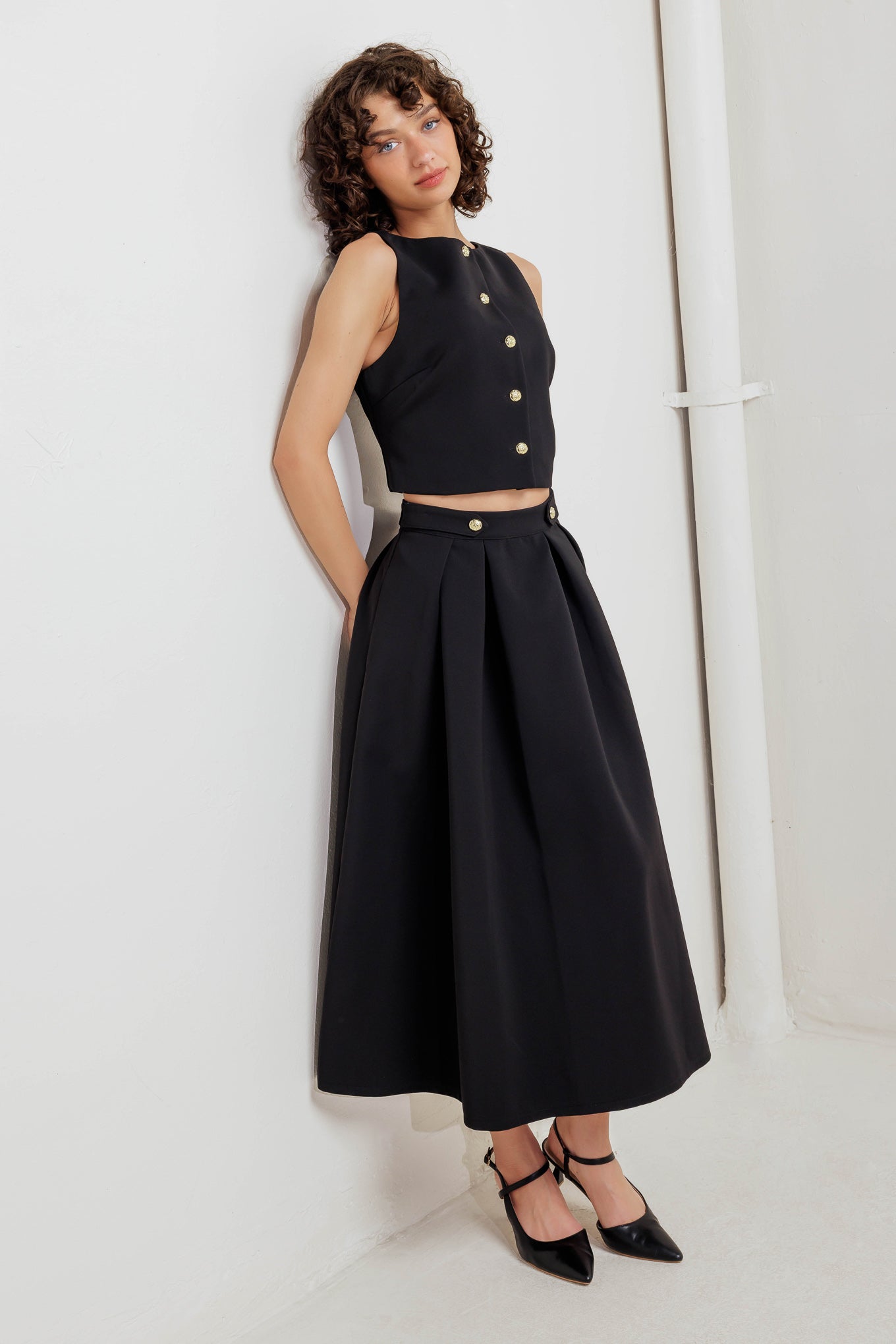 EDGE AFFAIR WOVEN VEST