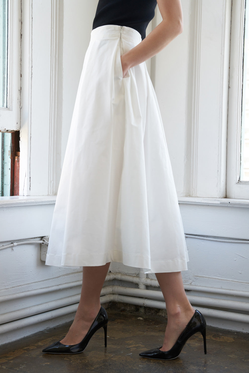 SAIA MIDI TECIDA LOVE OF MINE