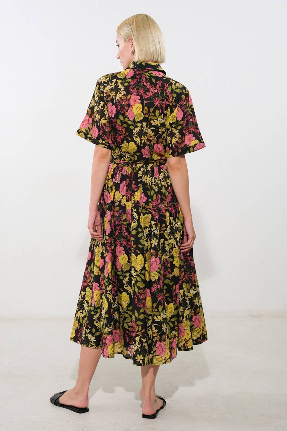 SAIA MIDI TECIDA LOVE YOU MORE