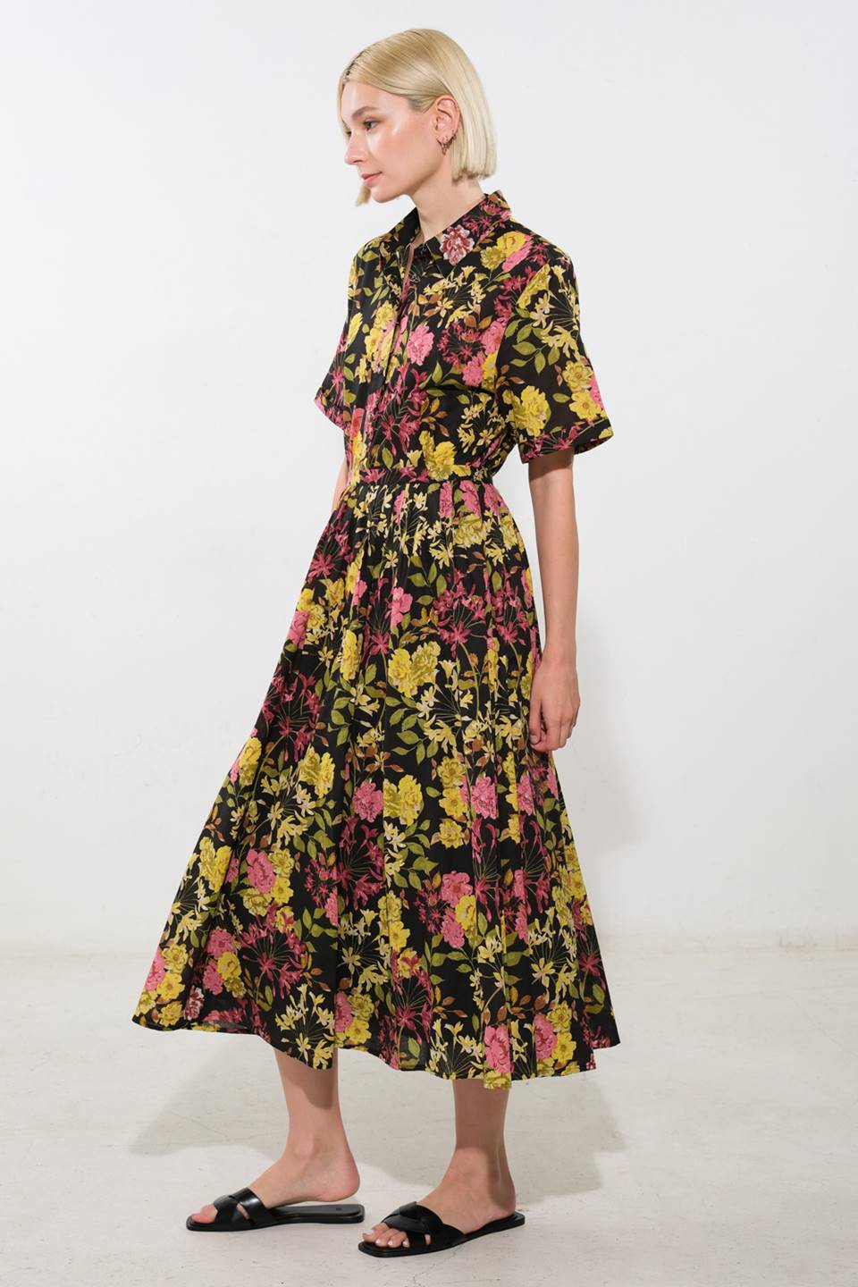 SAIA MIDI TECIDA LOVE YOU MORE