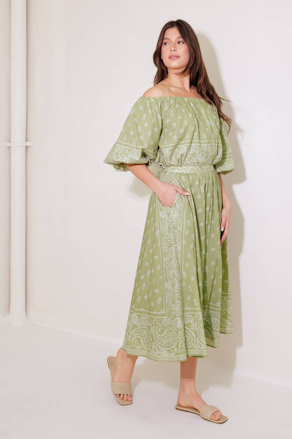 CUANTAS MÁS, MEJOR FALDA MIDI COMPLETA TEJIDA