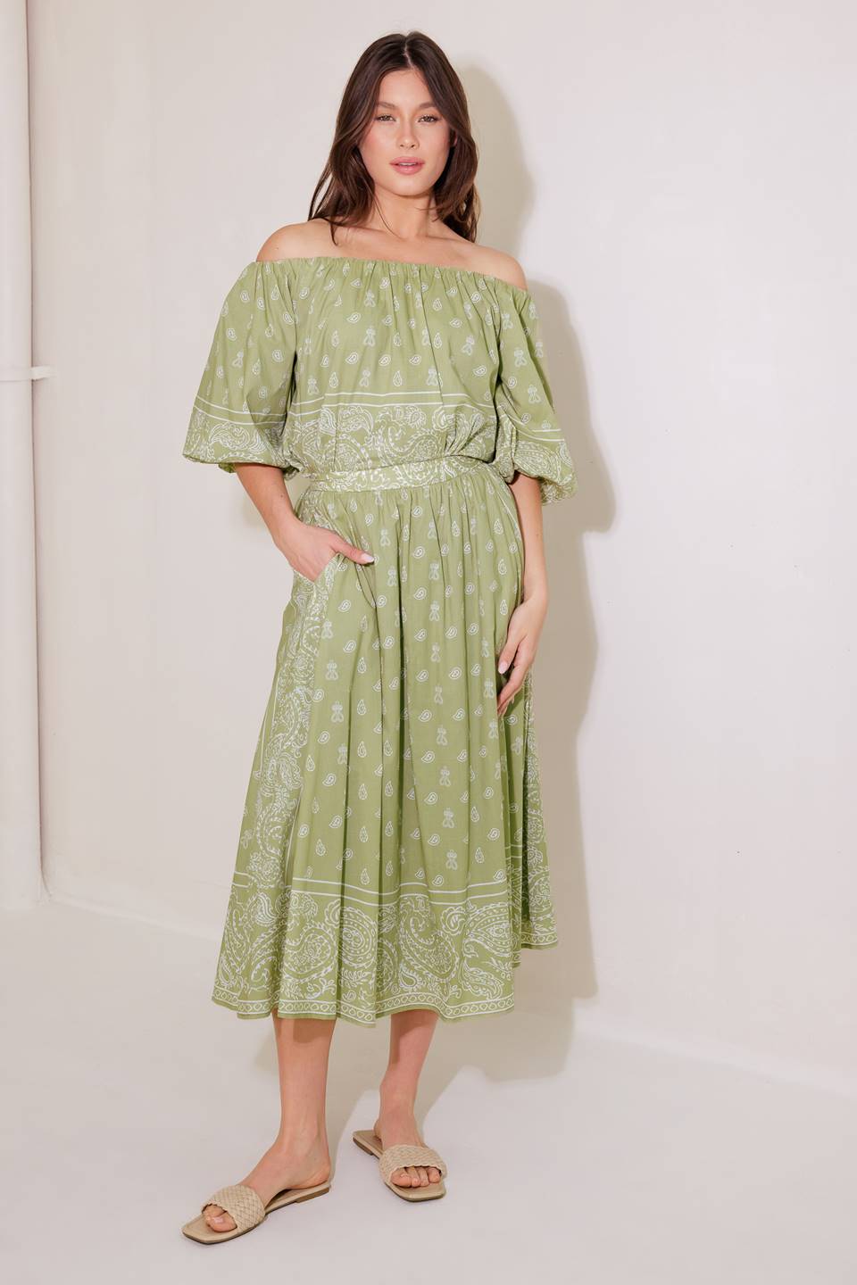 CUANTAS MÁS, MEJOR FALDA MIDI COMPLETA TEJIDA