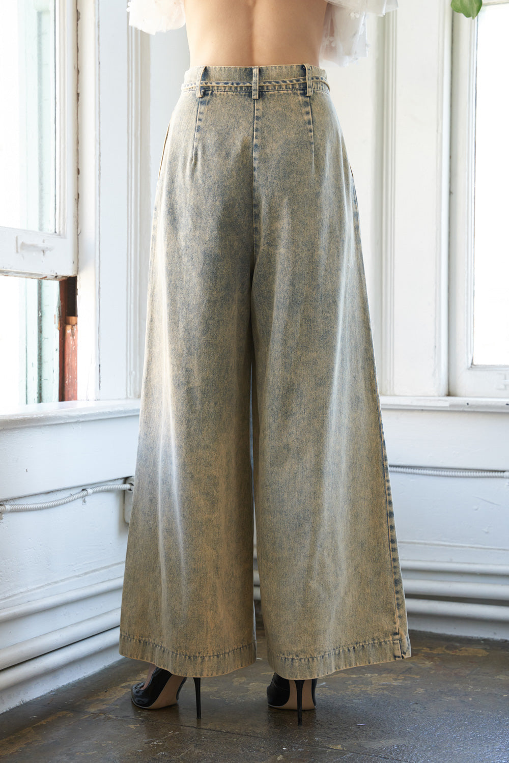 PASSING THOUGH DENIM PANTS - MaraFormigone