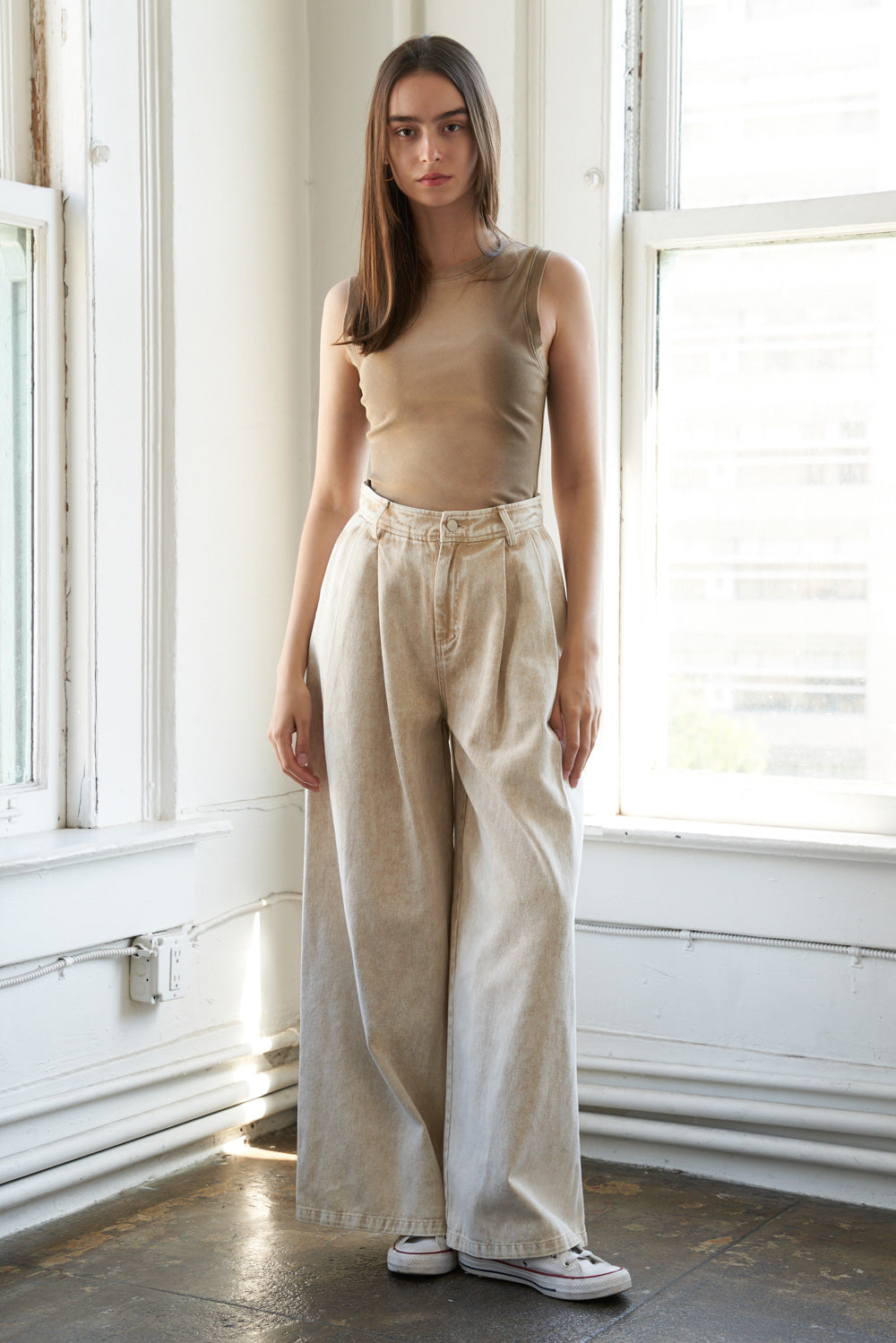 SUNBEAM SPLENDOR TWILL PANTS - MaraFormigone