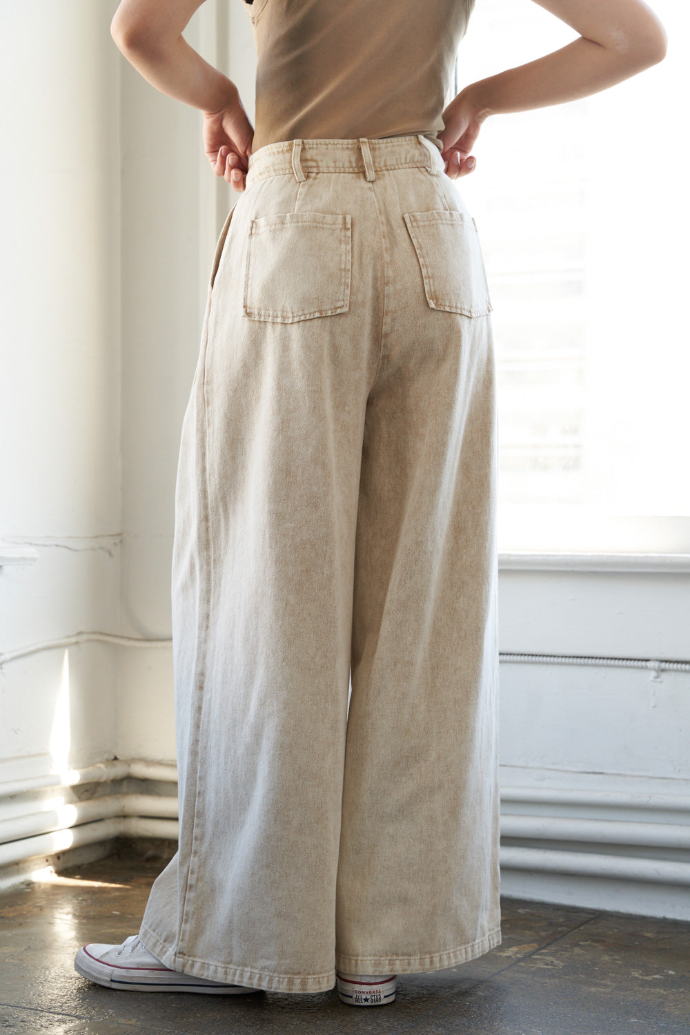SUNBEAM SPLENDOR TWILL PANTS - MaraFormigone