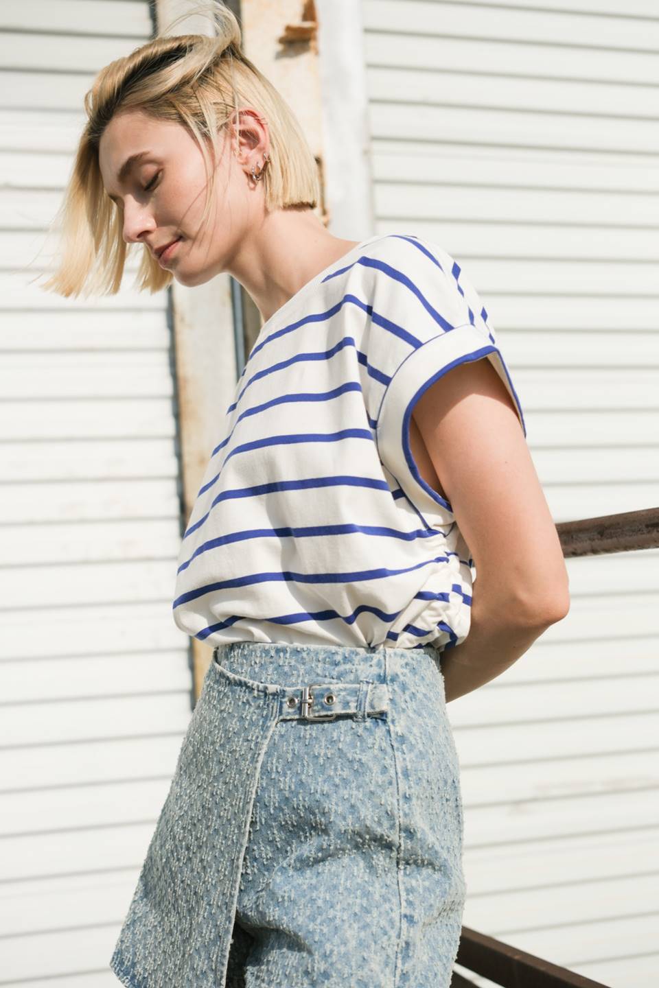 NO ONE PRETTIER DENIM SKORT - MaraFormigone