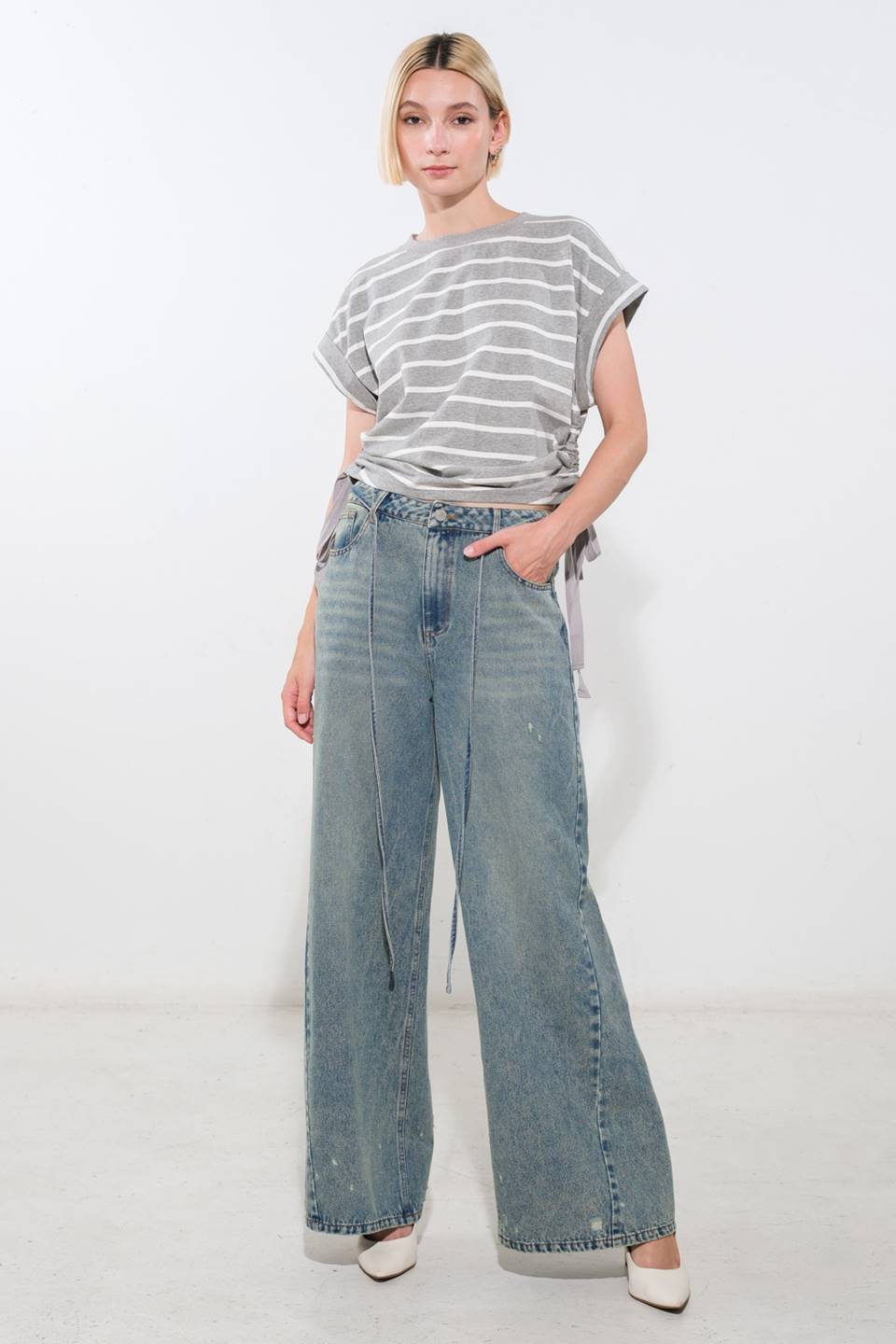 INSPIRING ALLURE DENIM PANTS - MaraFormigone