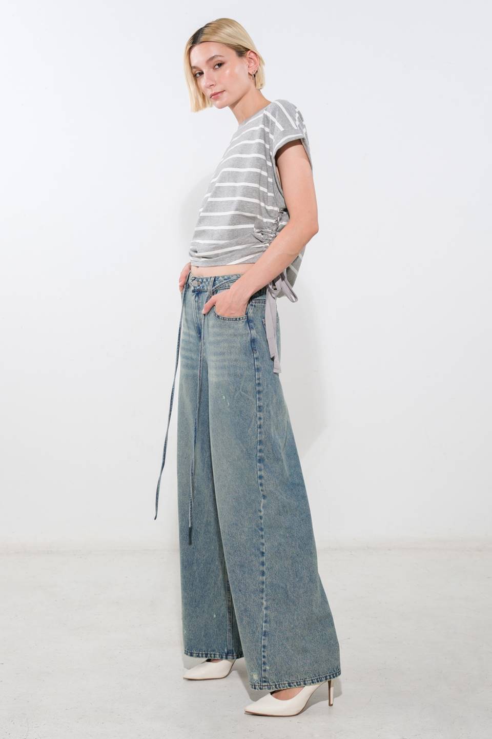 INSPIRING ALLURE DENIM PANTS - MaraFormigone