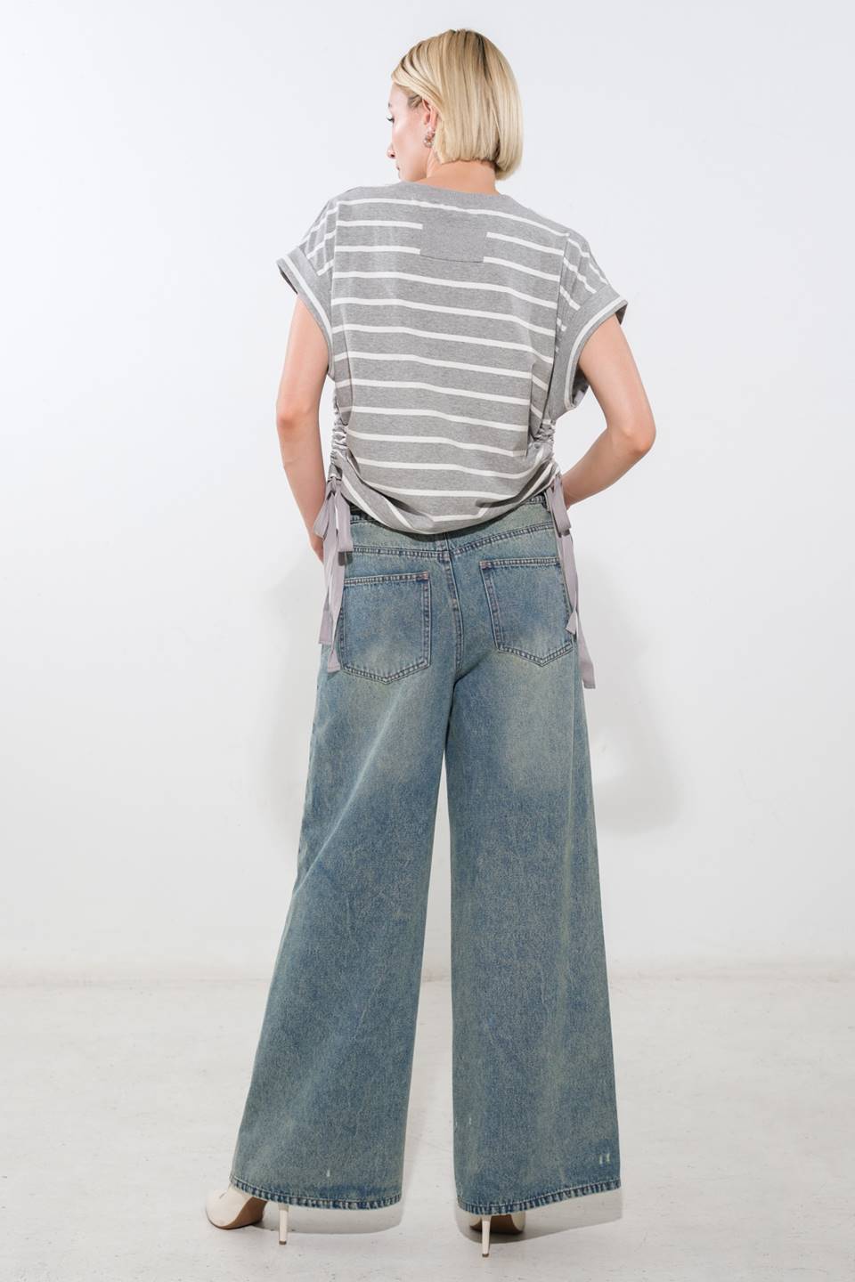 INSPIRING ALLURE DENIM PANTS - MaraFormigone