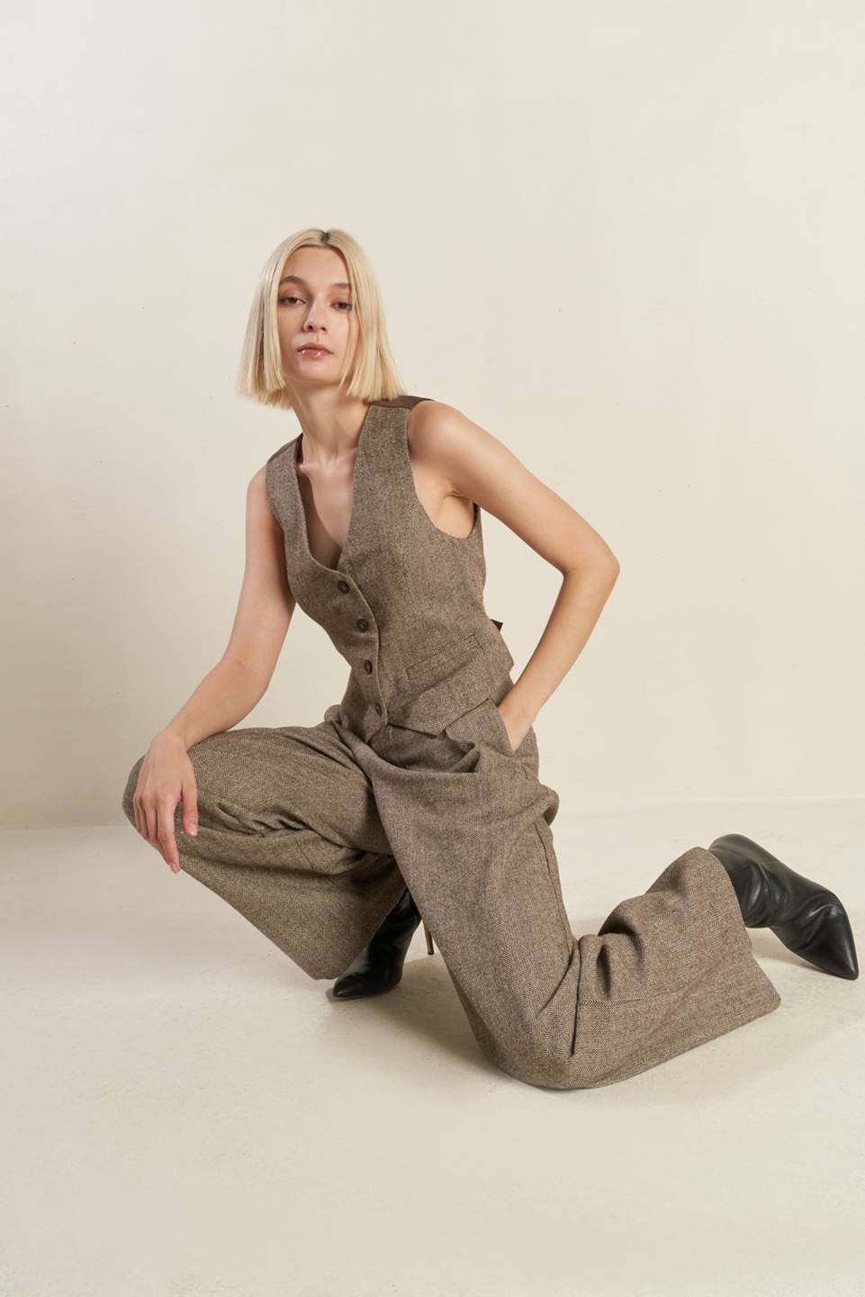 PANTALONES DE LANA VIBRANT DAZE