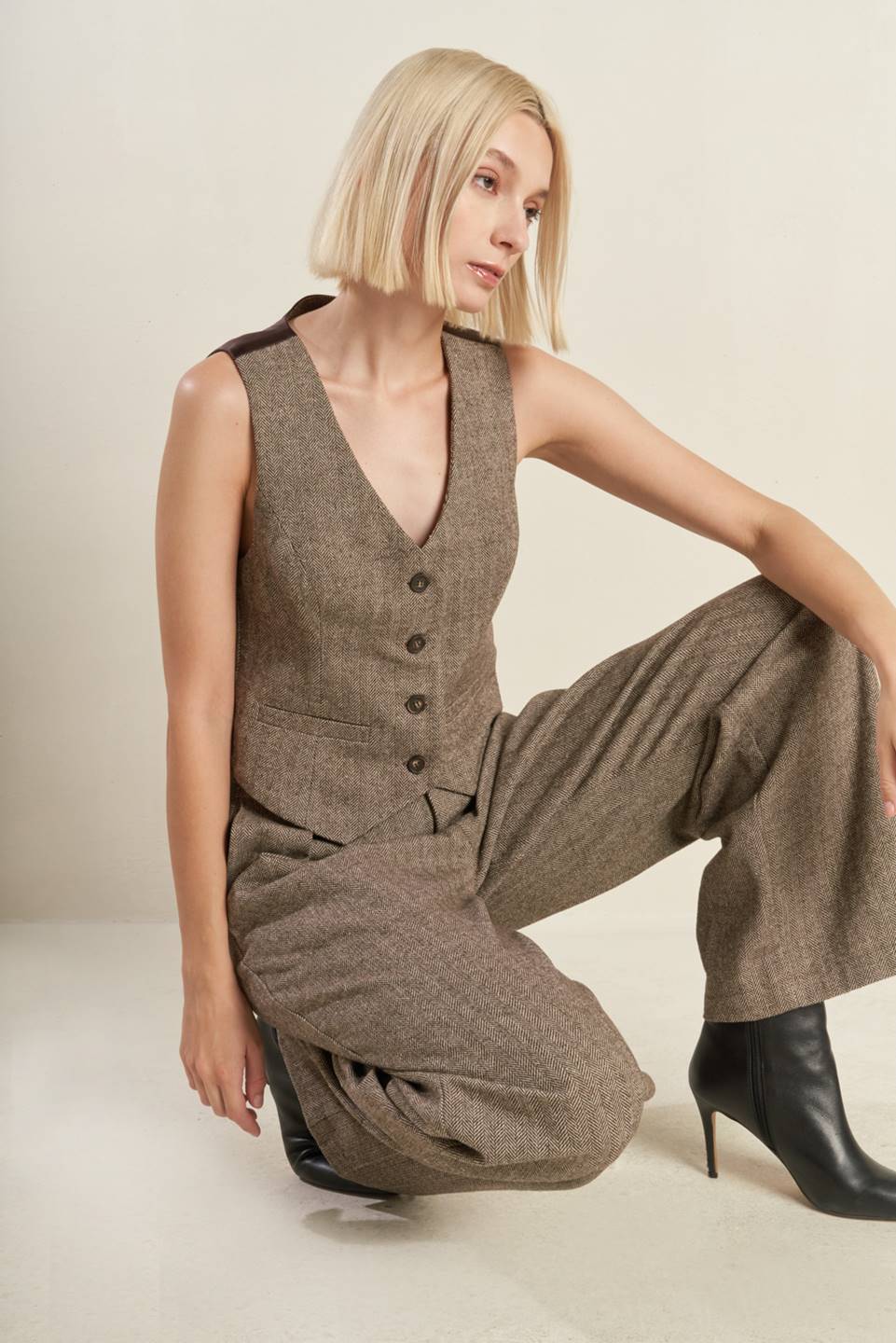 PANTALONES DE LANA VIBRANT DAZE