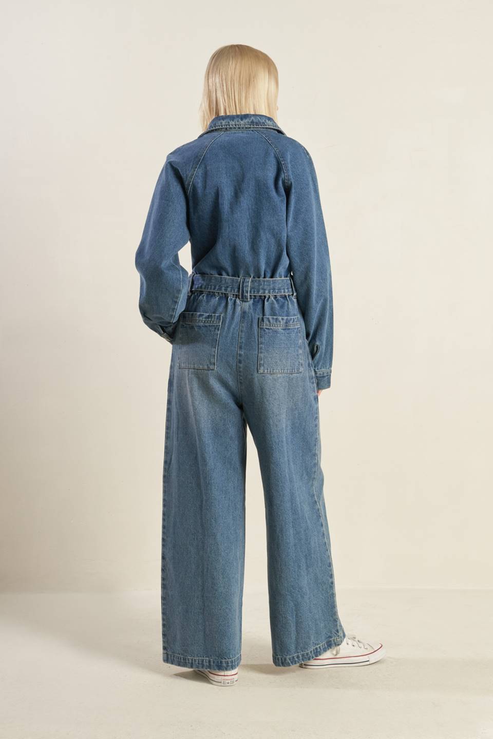 PERFECT MEET DENIM JUMPSUIT - MaraFormigone