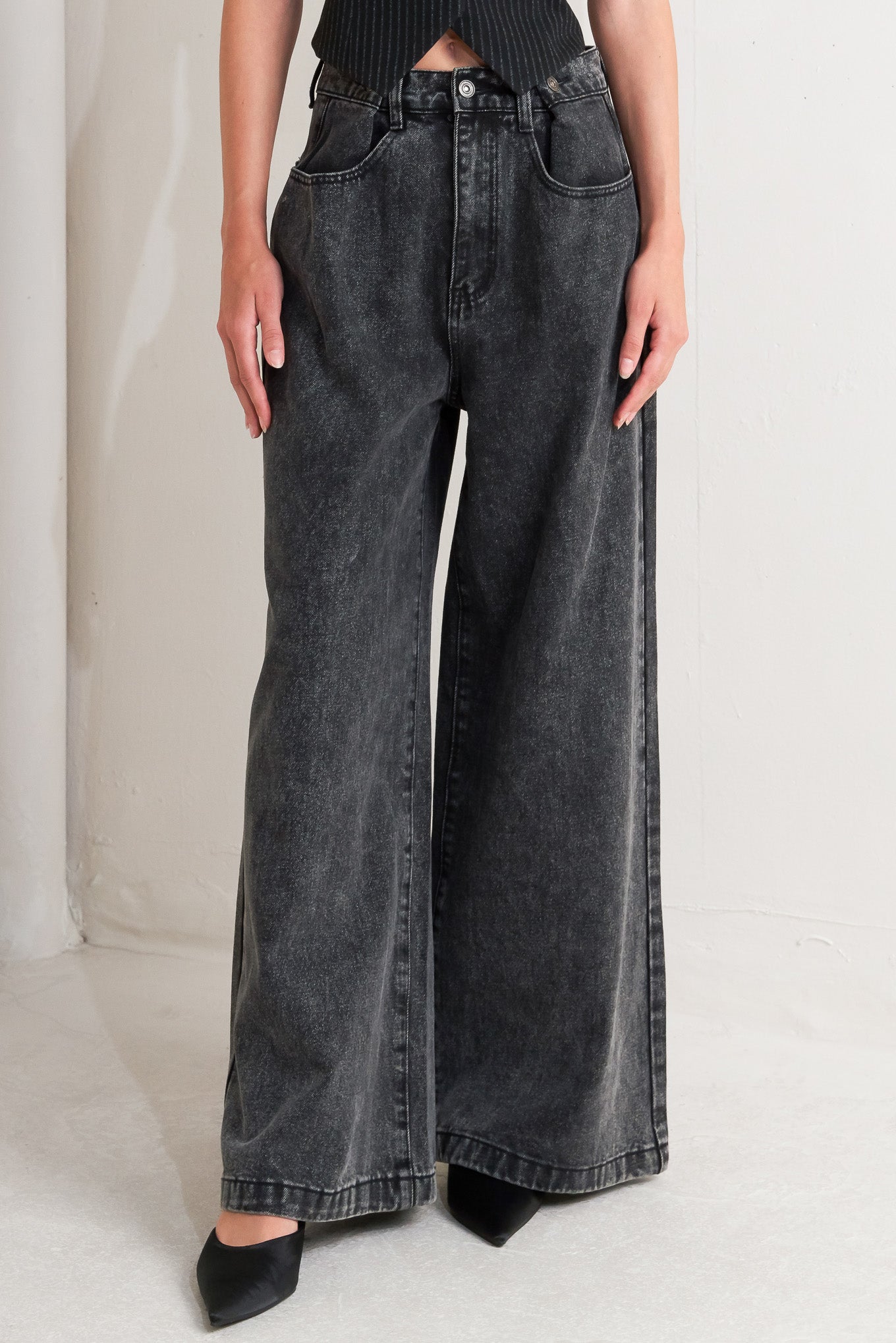TAKE MY WORD DENIM PANTS - MaraFormigone