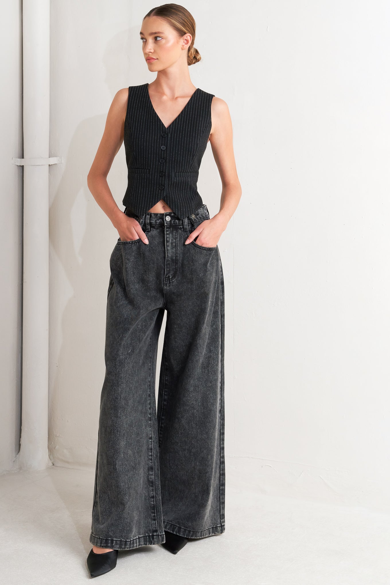 TAKE MY WORD DENIM PANTS - MaraFormigone