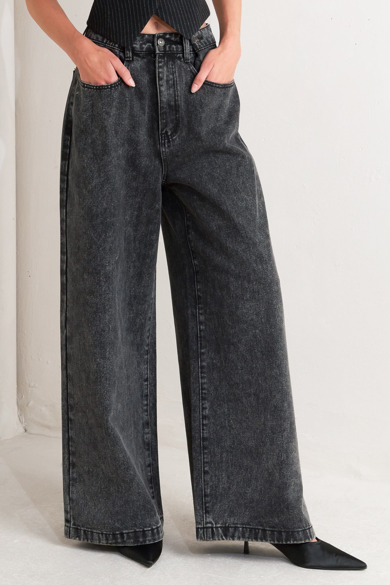 TAKE MY WORD DENIM PANTS - MaraFormigone
