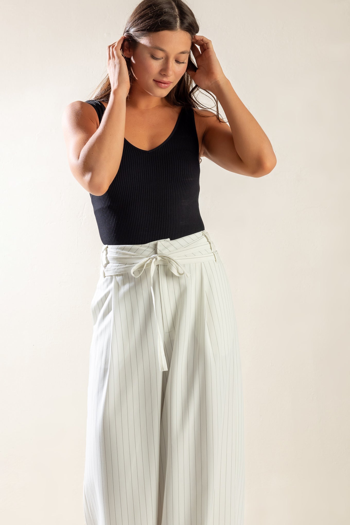 DINNER DATE WOVEN PANTS - MaraFormigone