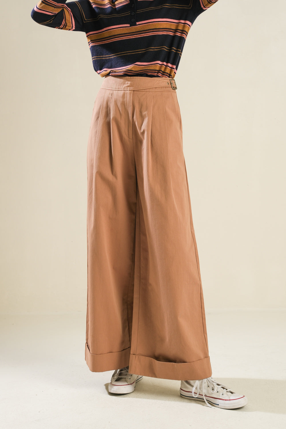 THE TIME IS RIGHT WOVEN PANTS - MaraFormigone