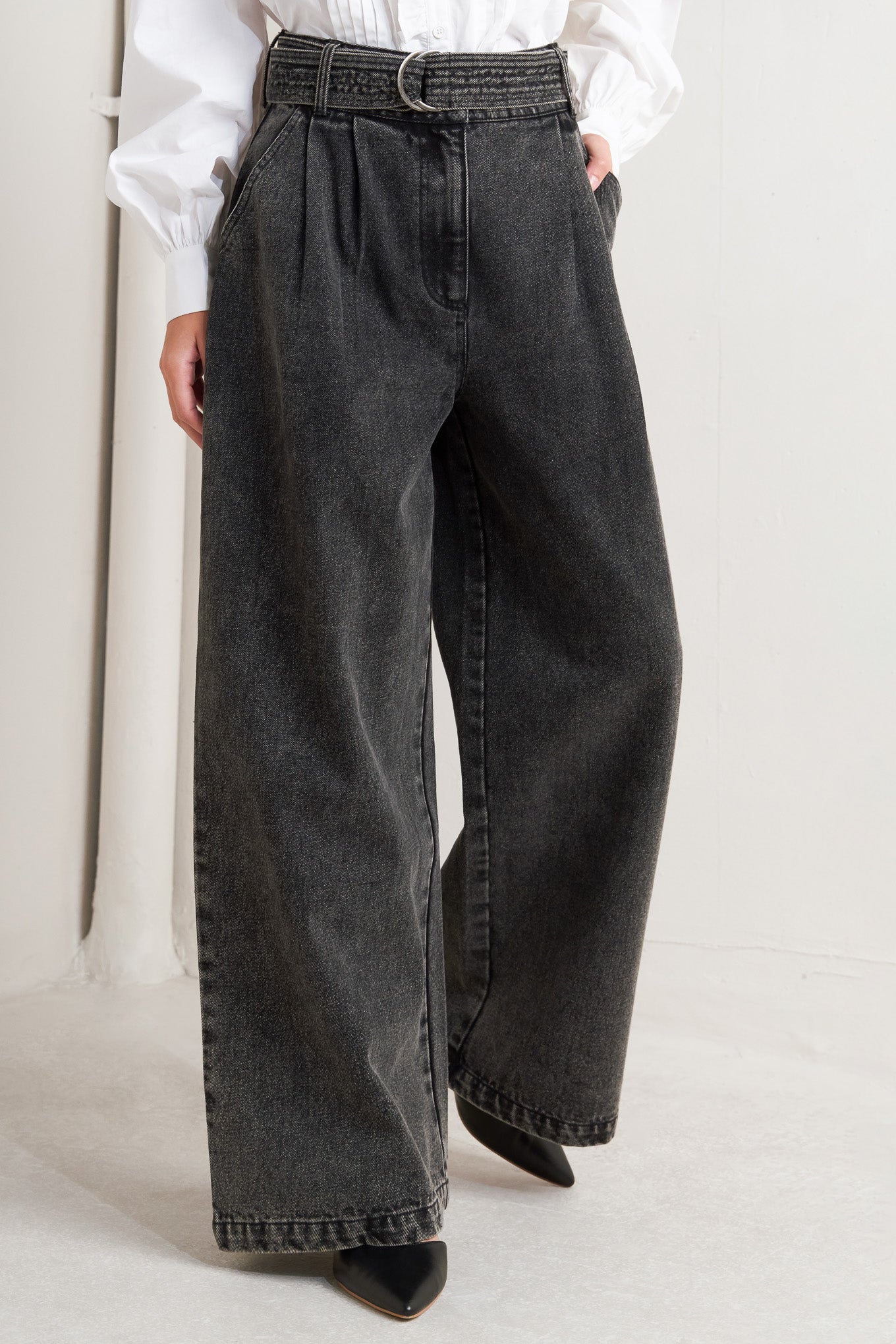 THINK OF ME DENIM PANTS - MaraFormigone