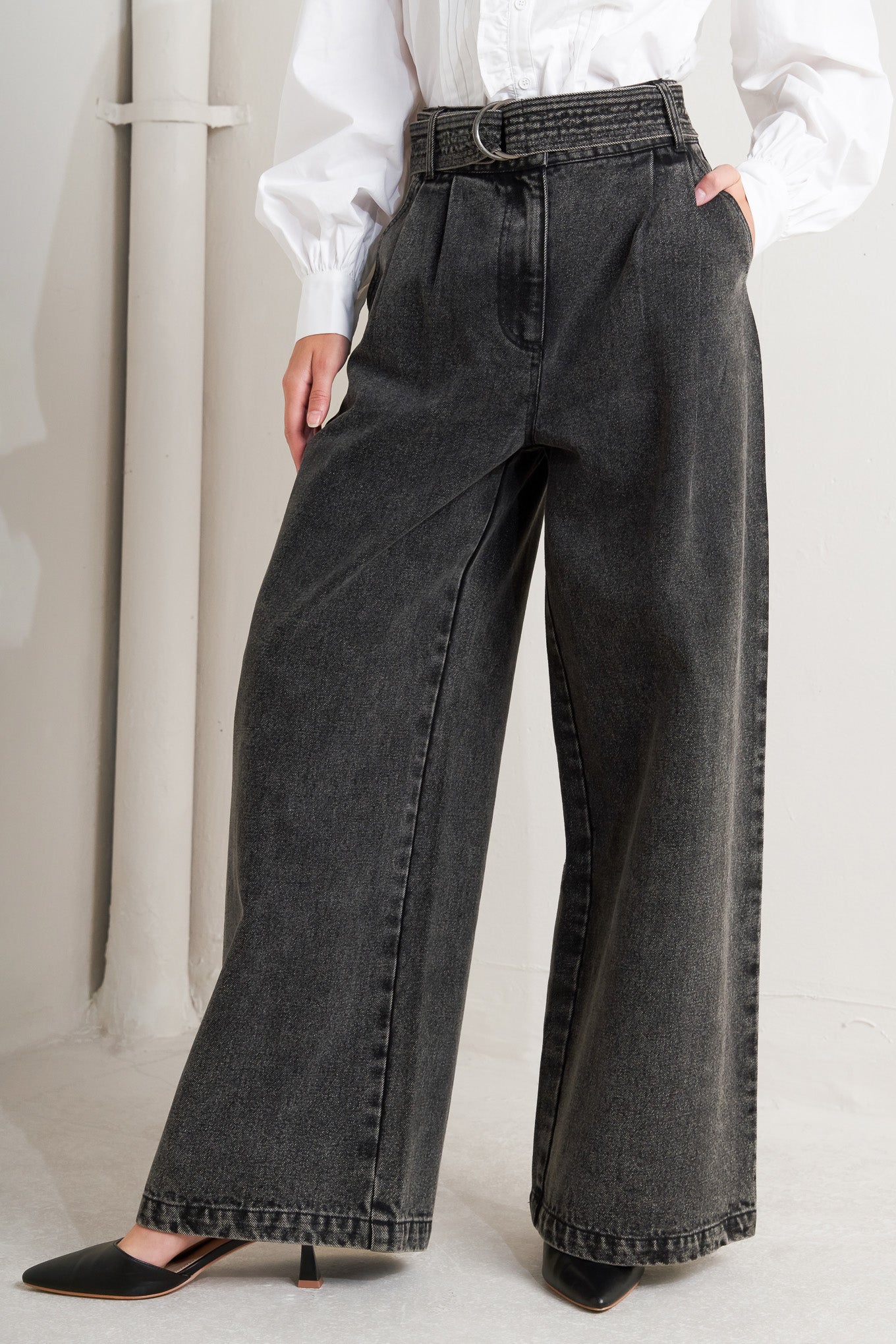 THINK OF ME DENIM PANTS - MaraFormigone