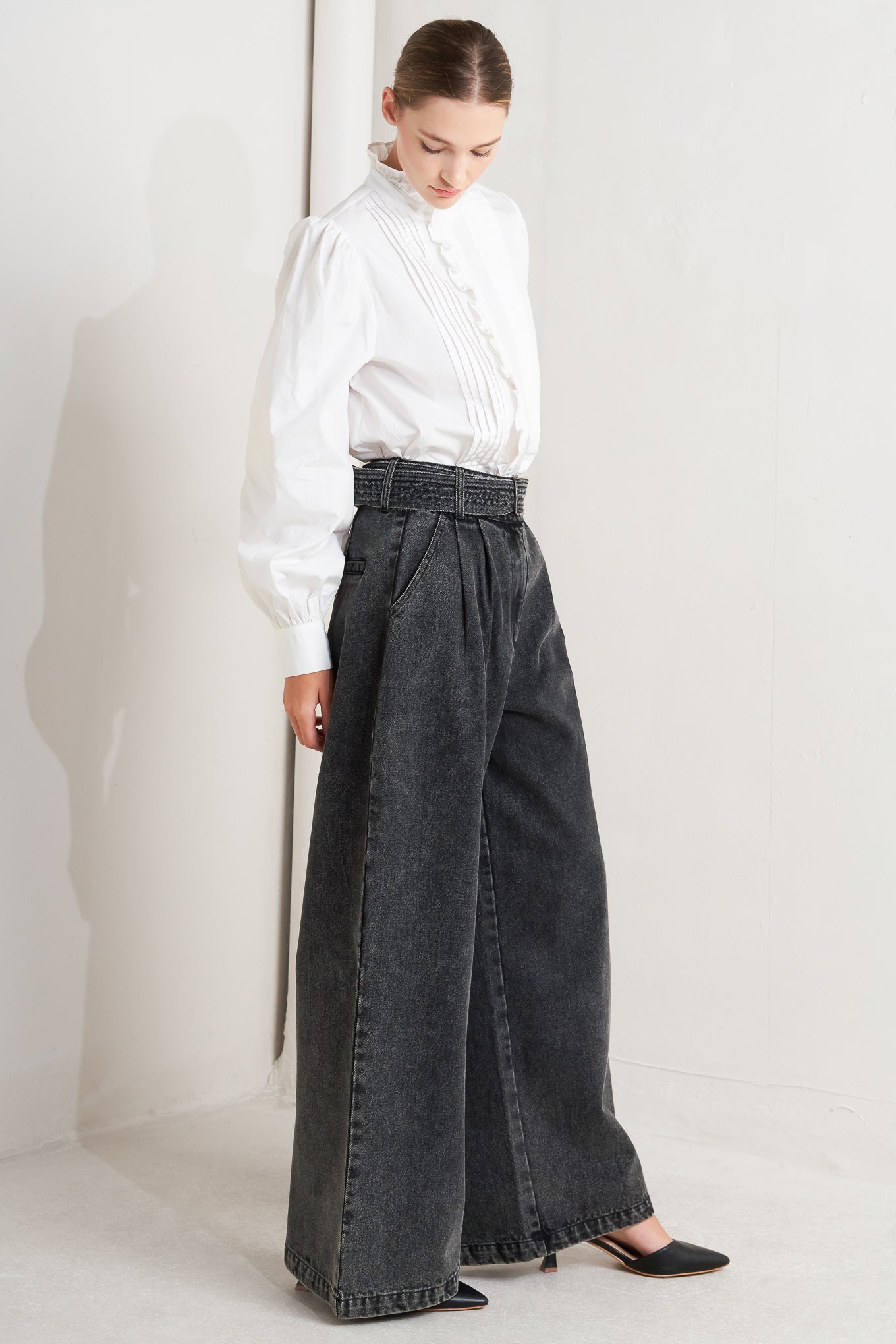 THINK OF ME DENIM PANTS - MaraFormigone