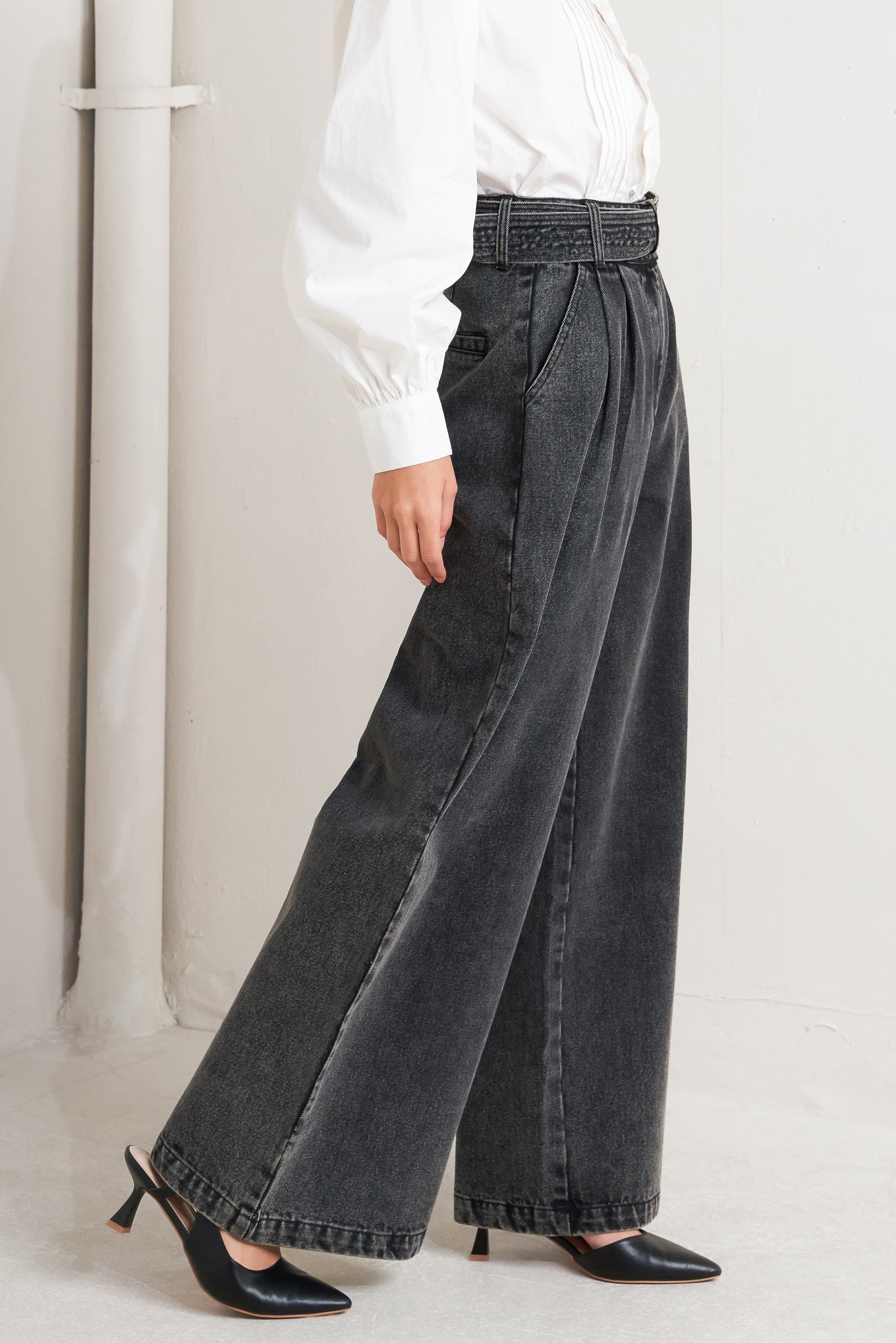 THINK OF ME DENIM PANTS - MaraFormigone