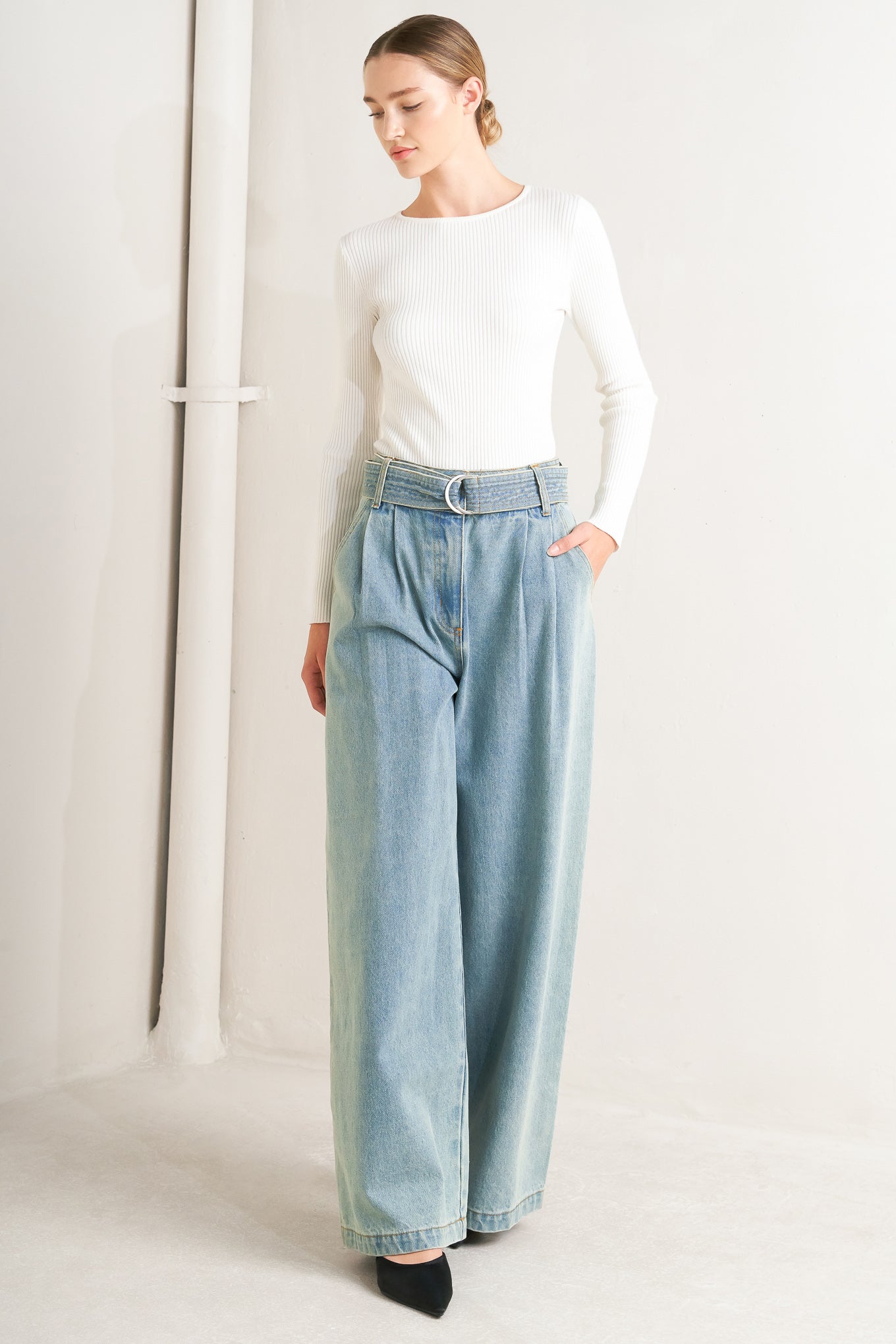 PANTALONES MEZCLILLA "PIENSA EN MÍ"