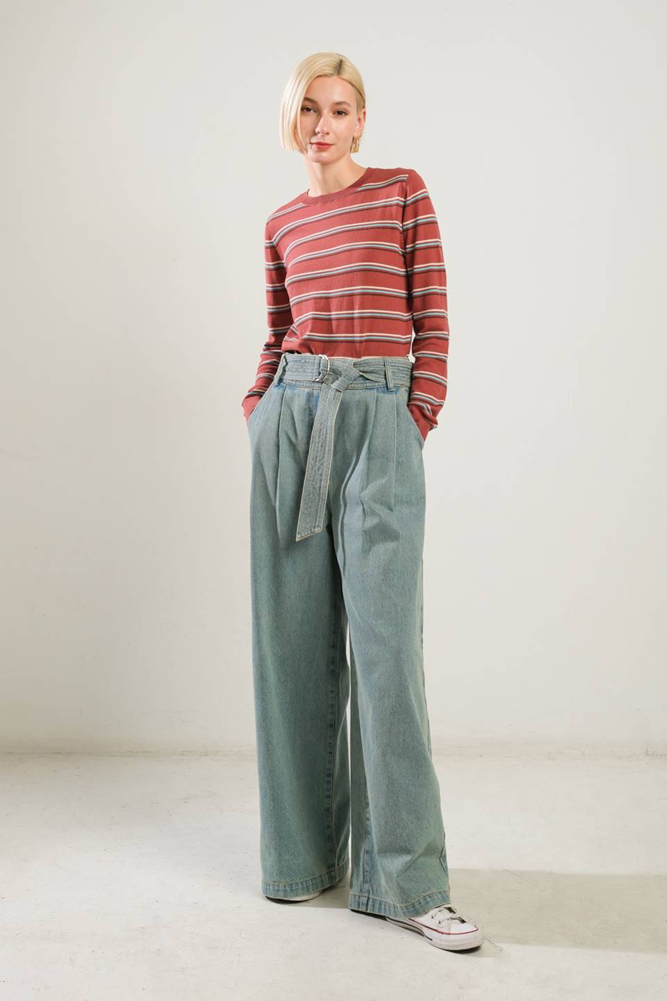 THINK OF ME DENIM PANTS - MaraFormigone