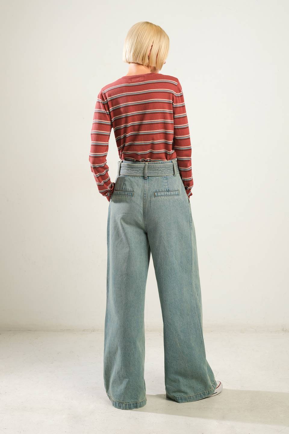 THINK OF ME DENIM PANTS - MaraFormigone