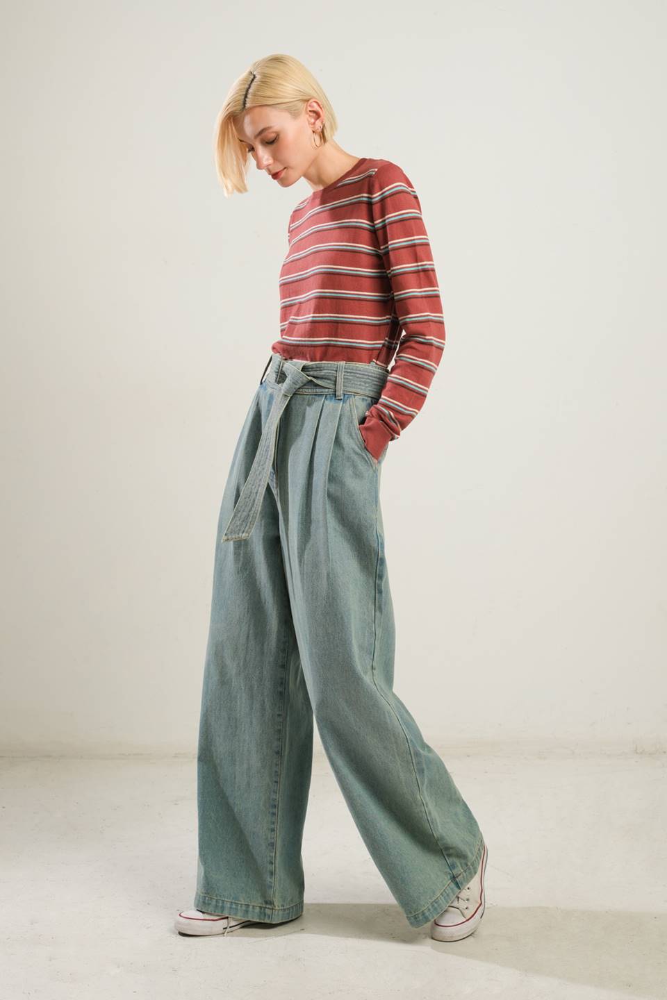 THINK OF ME DENIM PANTS - MaraFormigone