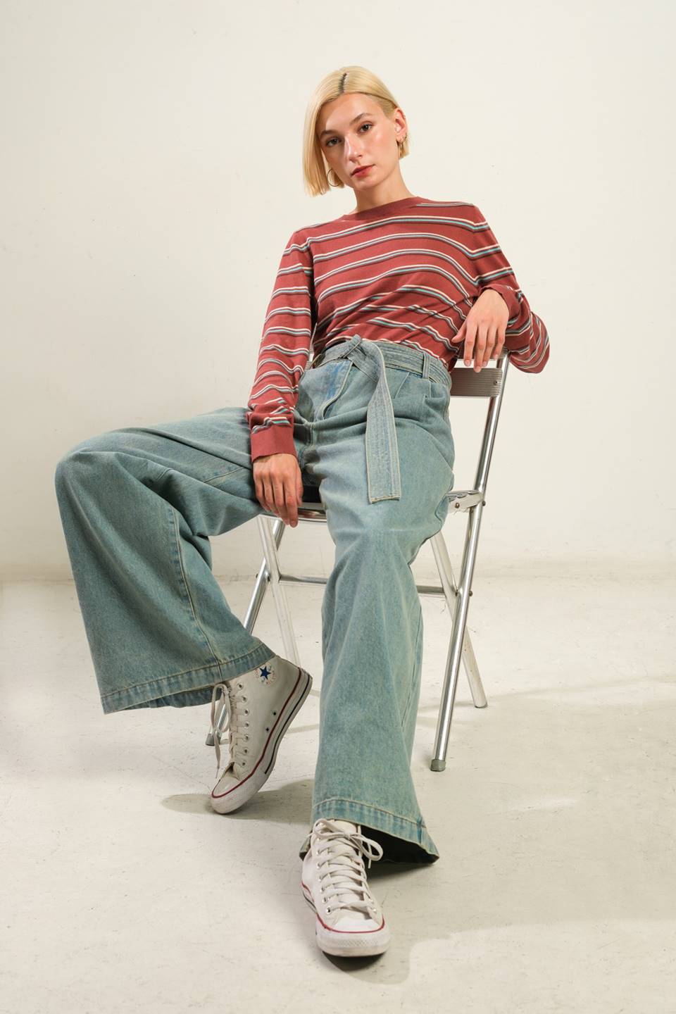 THINK OF ME DENIM PANTS - MaraFormigone