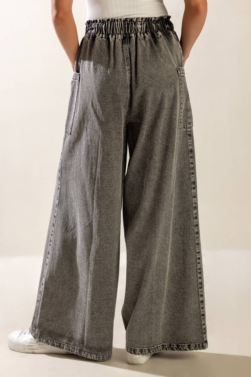 EXPLORING THE CITY DENIM PANTS - MaraFormigone
