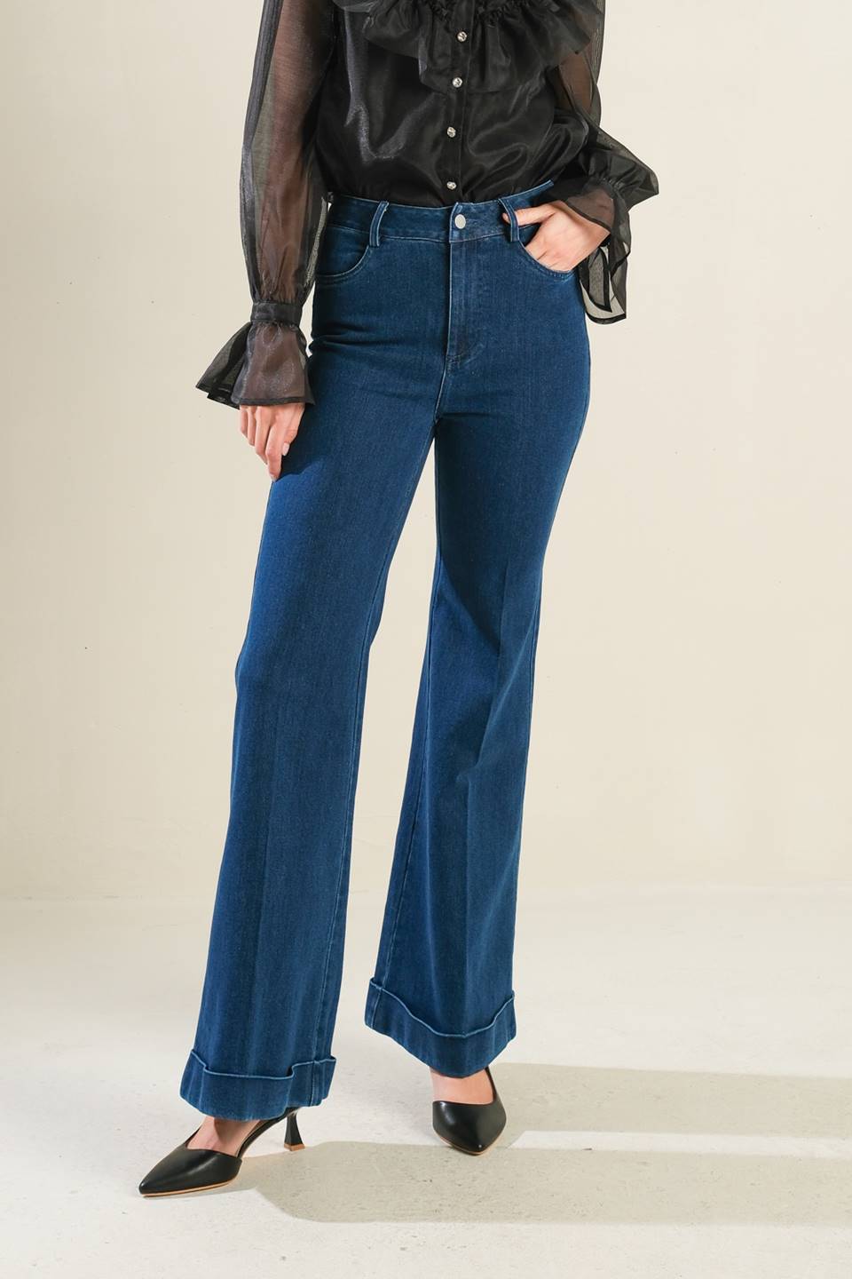 OUR GREATEST LOVE DENIM PANTS - MaraFormigone
