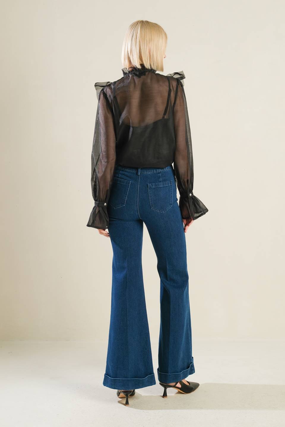 OUR GREATEST LOVE DENIM PANTS - MaraFormigone