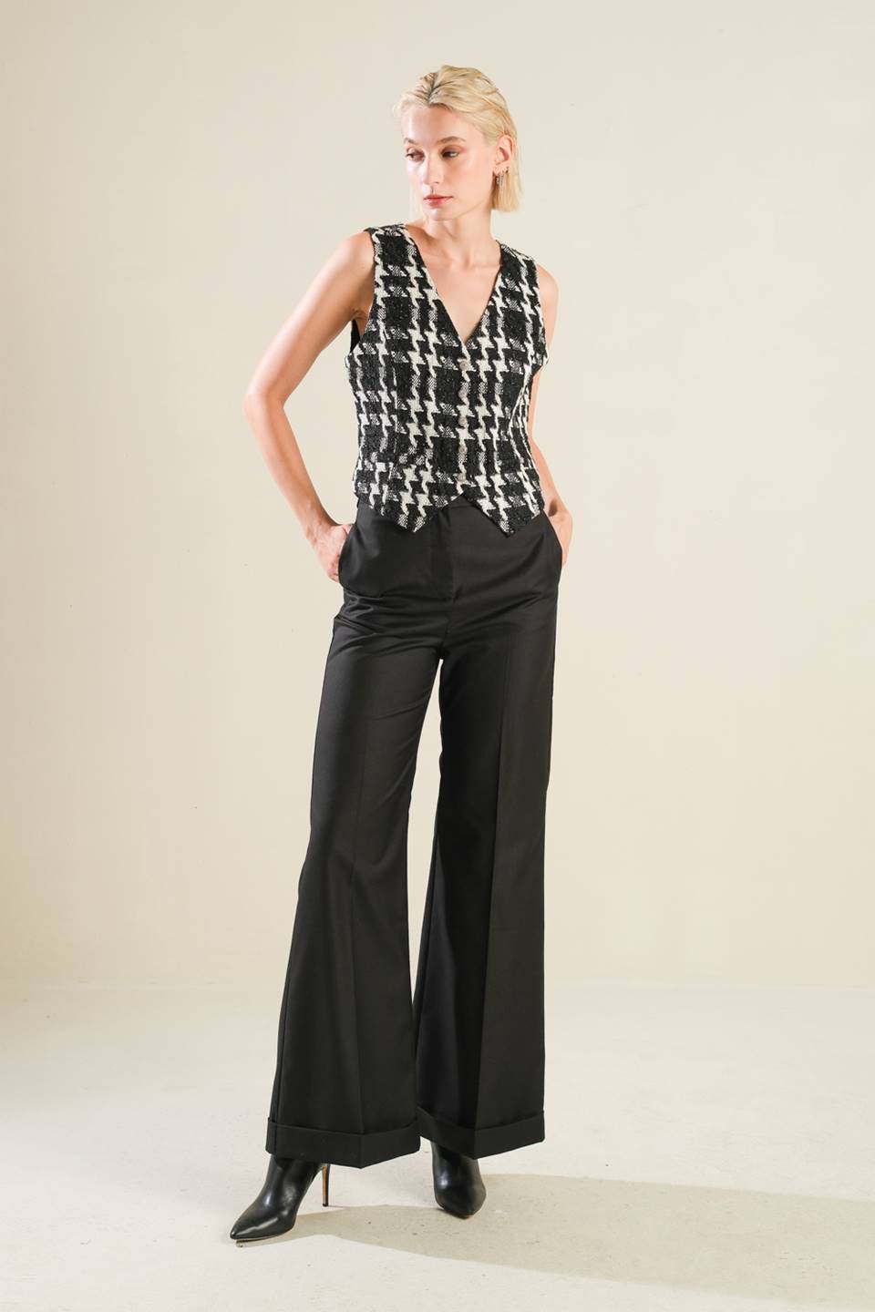 FALLING DEEPER WOVEN PANTS - MaraFormigone