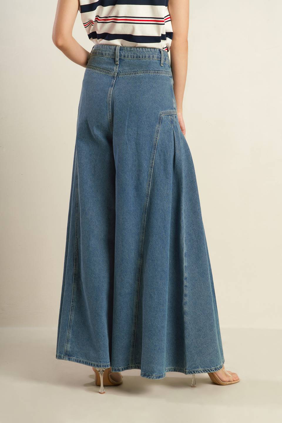 EFFORTLESS EDGE DENIM PANTS - MaraFormigone