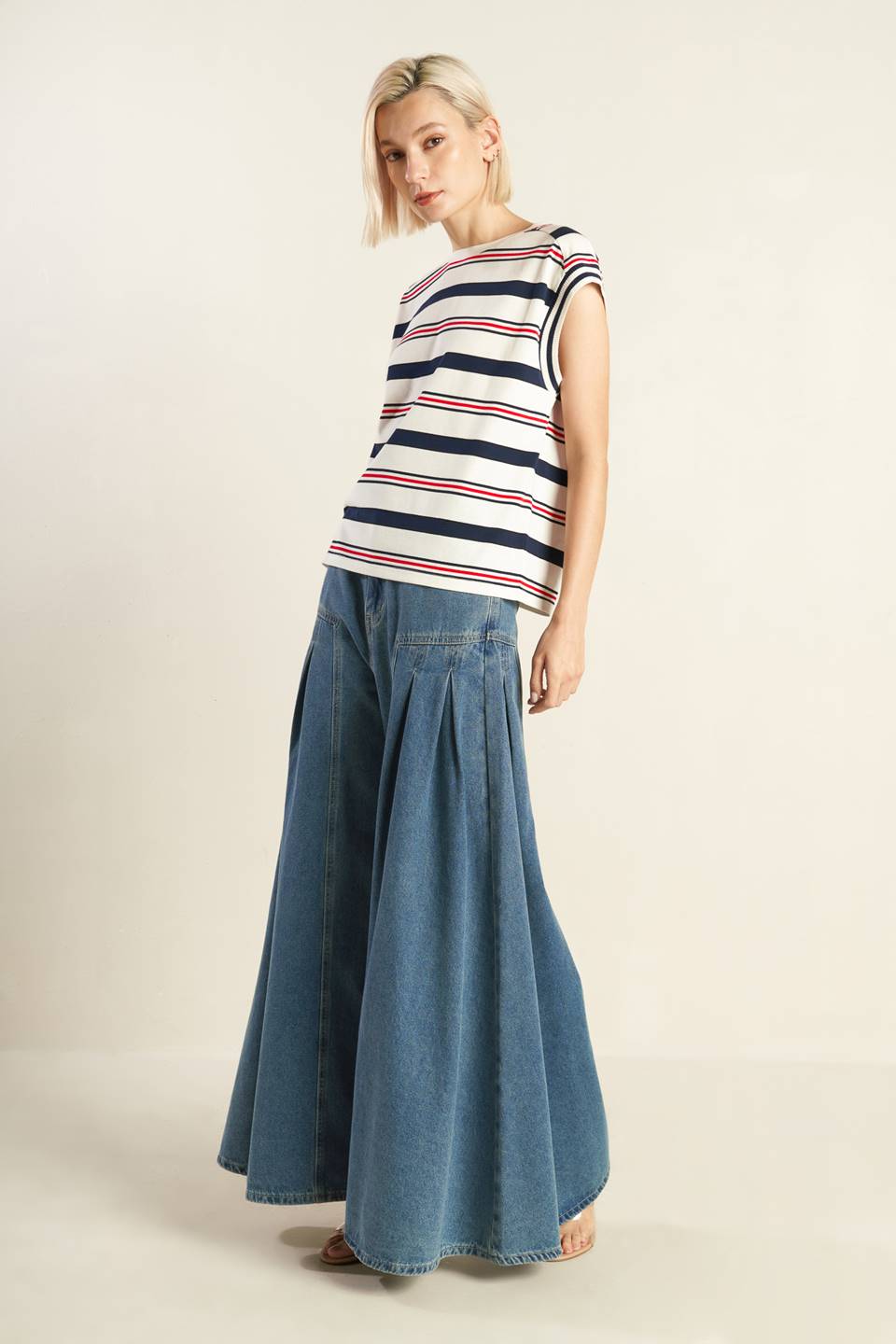 EFFORTLESS EDGE DENIM PANTS - MaraFormigone