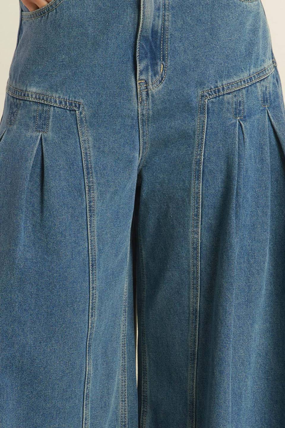EFFORTLESS EDGE DENIM PANTS - MaraFormigone