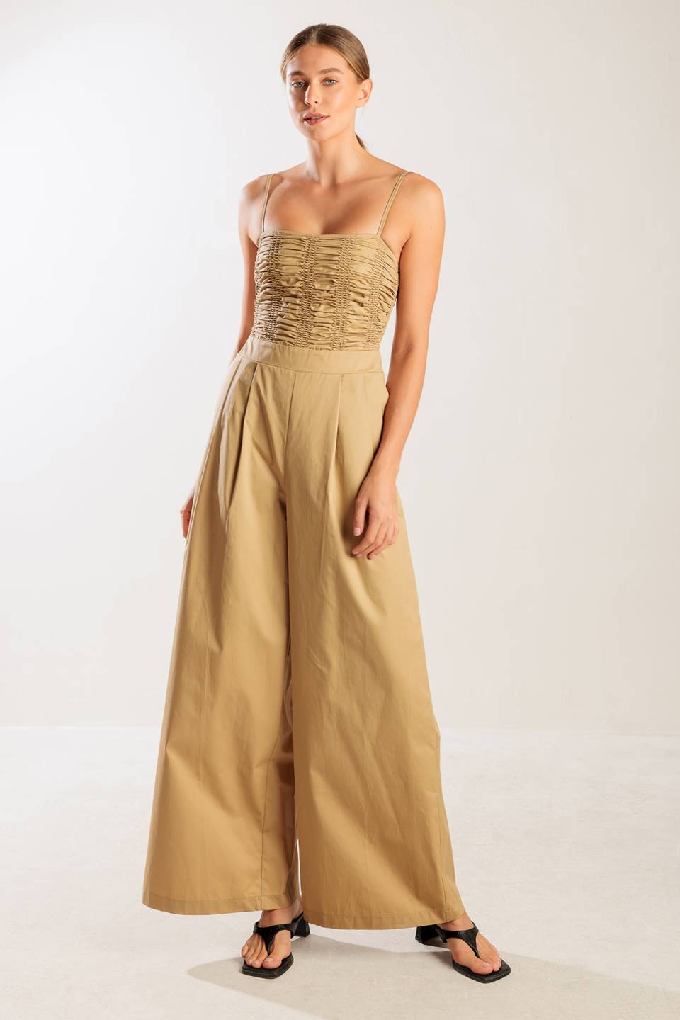 EASY TO LOVE WOVEN JUMPSUIT - MaraFormigone