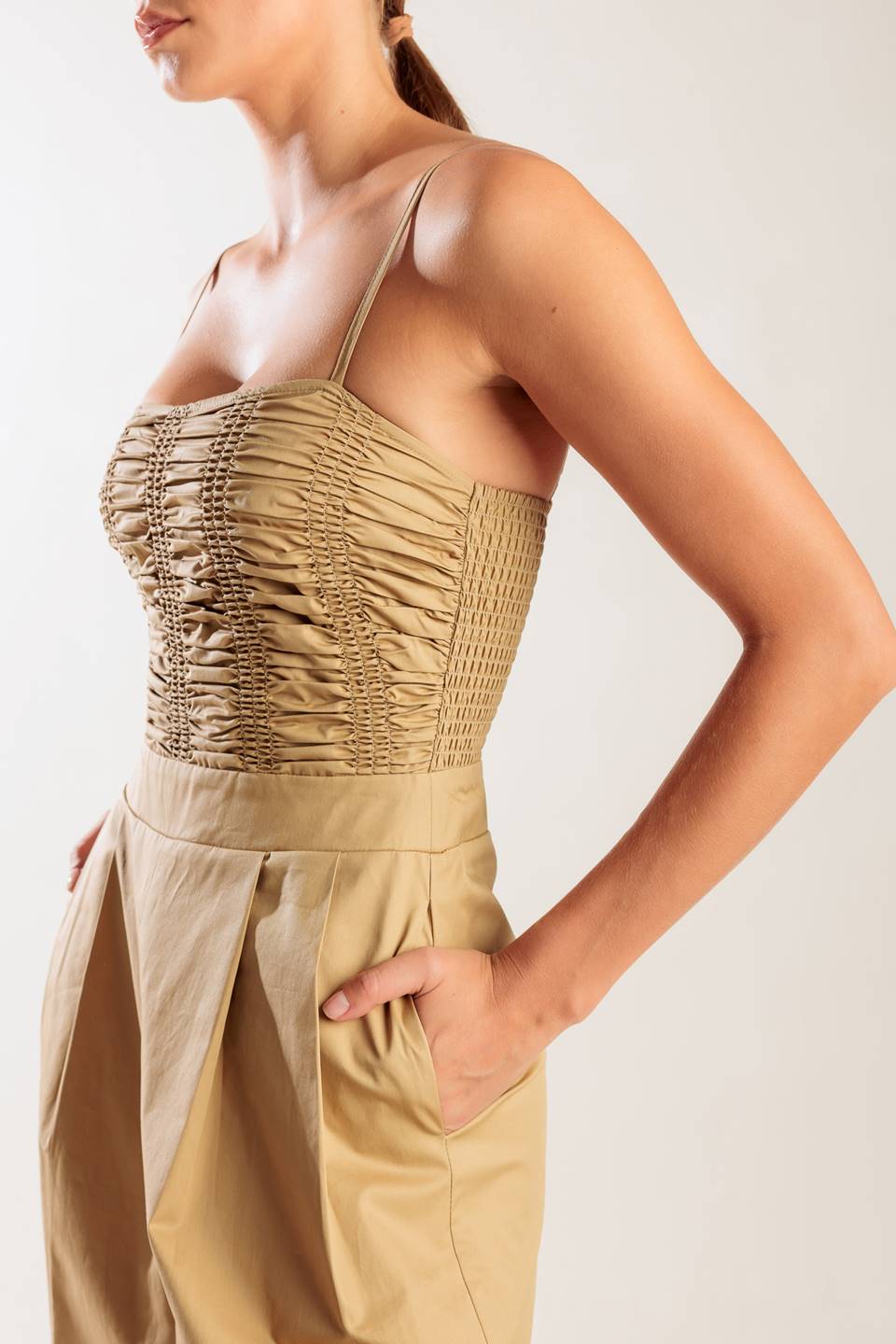EASY TO LOVE WOVEN JUMPSUIT - MaraFormigone
